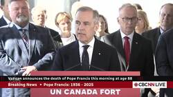 Carney says Pope Francis was 'voice of moral clarity' and compassion News Clip