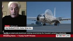 As U.S. tariffs loom, aviation industry must target global market, CEO says | Canada Tonight News Clip