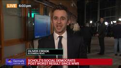 German Election: Merz's CDU/CSU Bloc Projected to Win News Clip