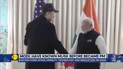 PM Modi's US visit: PM Modi & Musk discuss space & technology News Clip