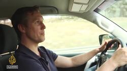 Driving through illegal Israeli settlements in occupied West Bank News Clip