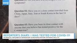 Reporter's Notebook: As A Veteran I Was Tested For COVID-19 News Clip
