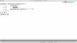 Java Programming for Complete Beginners - Java 16 - Step 09 - Introduction to Break and Continue Instructional Video