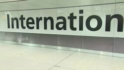 Team GB arriving at Heathrow airport after the 2018 Winter Olympics News Clip