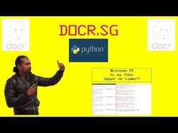 Python Lesson19 Instructional Video