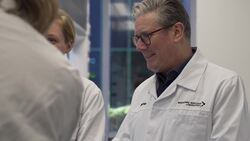 Starmer and Miliband visit UK national nuclear laboratory in Lancashire News Clip