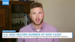 U.S. Reports Record Number Of New Coronavirus Cases News Clip