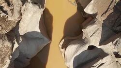 Tasyaran Valley and Canyon, Usak, Turkey Stock Footage