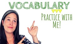 Vocabulary Practice! | Vocabulary from American Football Part 1 Instructional Video