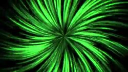 Abstract motion green lines in 80s style Stock Footage