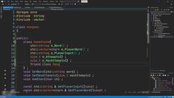 Behavioral Design Patterns in C++ - Hangman - V Instructional Video