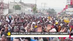 Kenya calls for immediate ceasefire at DRC conflict summit News Clip