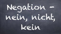 Negation - German 1 WS Explanation - Deutsch lernen Instructional Video