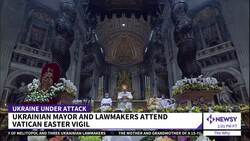 Ukrainian Mayor And Lawmakers Attend Vatican Easter Vigil News Clip