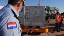 CLEAN : First batch of Sputnik V Covid-19 vaccines arrives in Paraguay News Clip