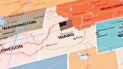 Idaho from USA States Stock Footage