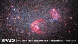 Hubble Space Telescope Captures 'Festive' Galaxy For The Holidays In 4K Instructional Video