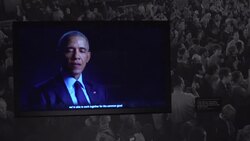 CLEAN : New York exhibition details 10 year hunt for Bin Laden News Clip