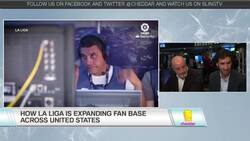 Football Legend Raul Gonzalez and Silvestre Jos Are Growing La Liga in the U.S. News Clip