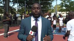 Lu Dort celebrates NBA championship with parade in Montréal-Nord News Clip