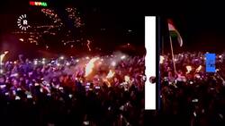 Watch: Iraqi Kurds celebrate Nowruz with torchlit mountain procession News Clip