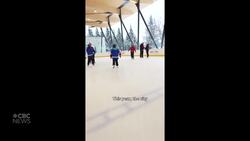 This new refrigerated rink in Quebec City is helping the city adapt to warmer winters News Clip