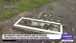 Ukraine, Russia Battle In The East As Zelenskyy Visits Front News Clip