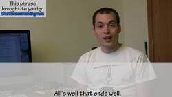 How to say "all's well that ends well" in Spanish (Día 83) Instructional Video