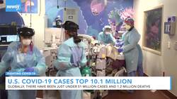 U.S. COVID-19 Cases Top 10.1 Million News Clip
