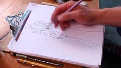How to Add Color, Texture & Shadows to a Fashion Sketch Instructional Video