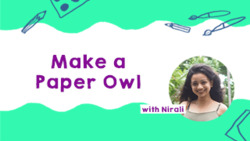 Paper Owl DIY Instructional Video