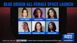 Katy Perry, Gayle King return to Earth in successful all-female Blue Origin spaceflight News Clip
