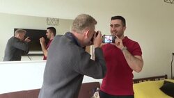 CLEAN : Three lives transformed by Merkel: Anas Modamani, the Syrian in symbolic Merkel selfie News Clip