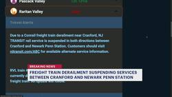 Freight train derails in Union County, disrupting NJ Transit service Instructional Video