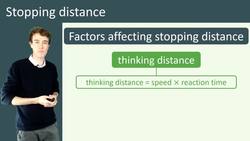 Factors Affecting Stopping Distance of a Vehicle Distance Instructional Video