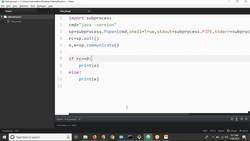 Complete Python Scripting for Automation - Practice-2: Platform independent script to find the java version Instructional Video