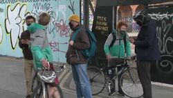 Deliveroo drivers strike in London over pay and conditions News Clip