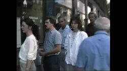 East Berlin before fall of Berlin Wall News Clip