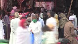 CLEAN : FILE: Second wave of virus grips Pakistan News Clip