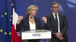 CLEAN : French poll hopeful Pecresse presents plan for overseas territories News Clip