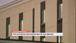 Prosecutor: Police shot man who stabbed woman with scissors at Hampton Inn in Old Bridge News Clip