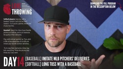 [LOVE THROWING] Day 14 - Imitate Your Favorite Pitchers Instructional Video