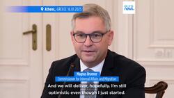 EU migration chief visits Greece, says returns are 'something we have to deliver' News Clip