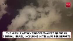 Houthi Rebels Fire Ballistic Missile Toward Israel, Sirens In Tel Aviv | Watch News Clip