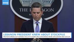 Lebanon's President Admits He Knew About Beirut Stockpile For Weeks News Clip