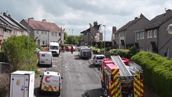 CLEAN :Police on site after fatal gas explosion in northwest England News Clip