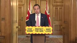 Matt Hancock MP daily press briefing on coronavirus News Clip