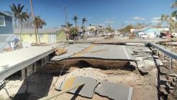 Aftermath of Hurricane Ian... News Clip