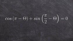 Using sum and difference formulas to verify a trigonometric identity Instructional Video