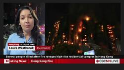 Fatal Hong Kong highrise fire leaves some trapped inside News Clip